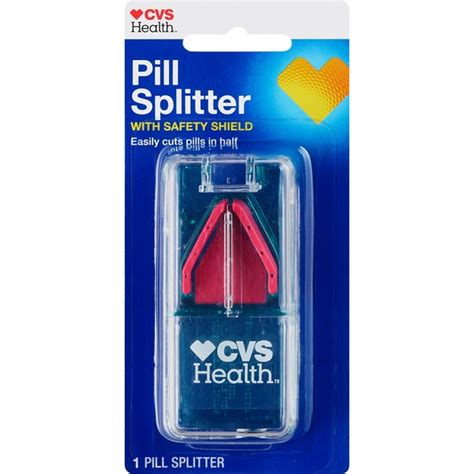 As for the size, each <strong>pill</strong> is definitely bigger than the size of a tic tac, probably the size of two put together. . Pill cutter cvs